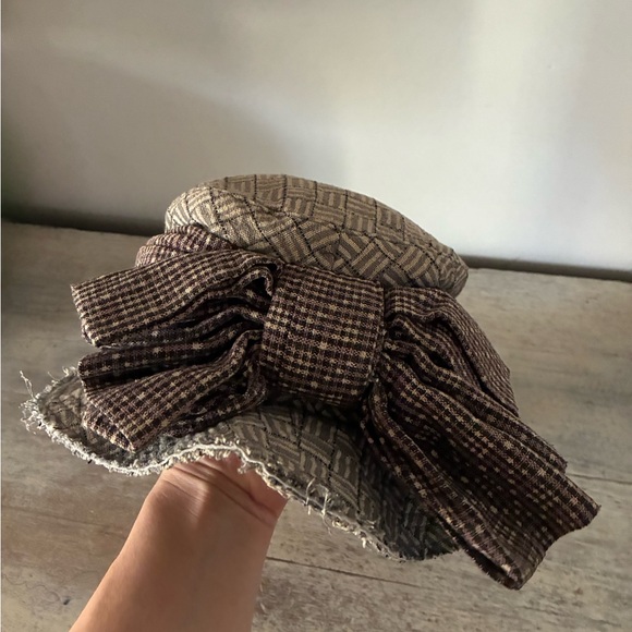 Shabby Chic Bohemian Slouchy Bow Hat - Picture 7 of 9